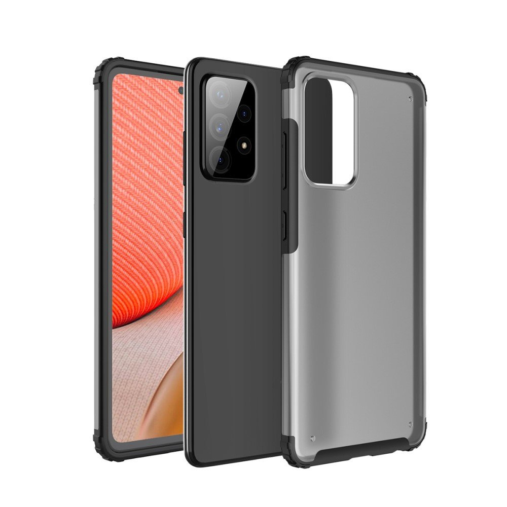 Erbord Antidrop Matte Hybrid Hülle Für Samsung Galaxy A72 5g, Schwarz