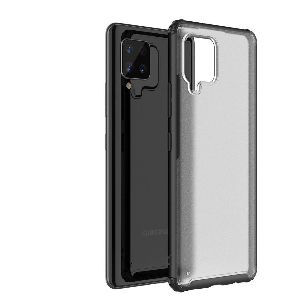 Erbord Antidrop Matte Hybrid Hülle Für Samsung Galaxy A42 5g, Schwarz