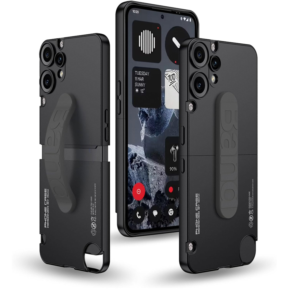 Cmf Nothing Phone 2 Pro Hülle – Stil, Schutz Und Komfort – Schwarz