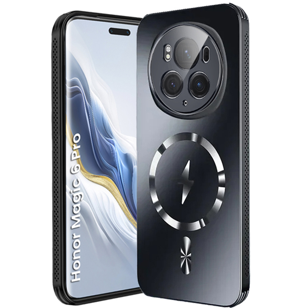 Schutzhülle Für Honor Magic 6 Pro, Magsafe, Schwarz