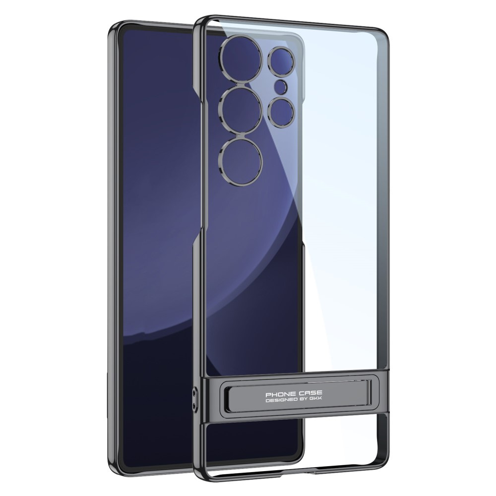 Samsung Galaxy S25 Ultra Hülle, Gkk Hartschalen-schutzhülle Mit Ständer, Schwarz