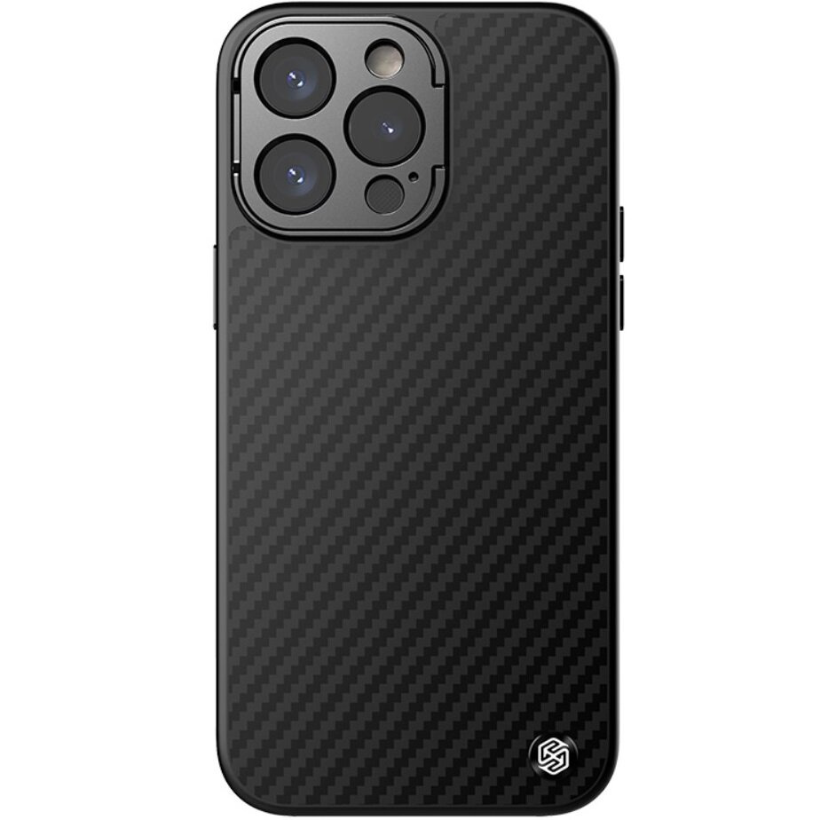 Nillkin Iphone 15 Pro Hülle, Camshield Carbon Hülle, Schwarz