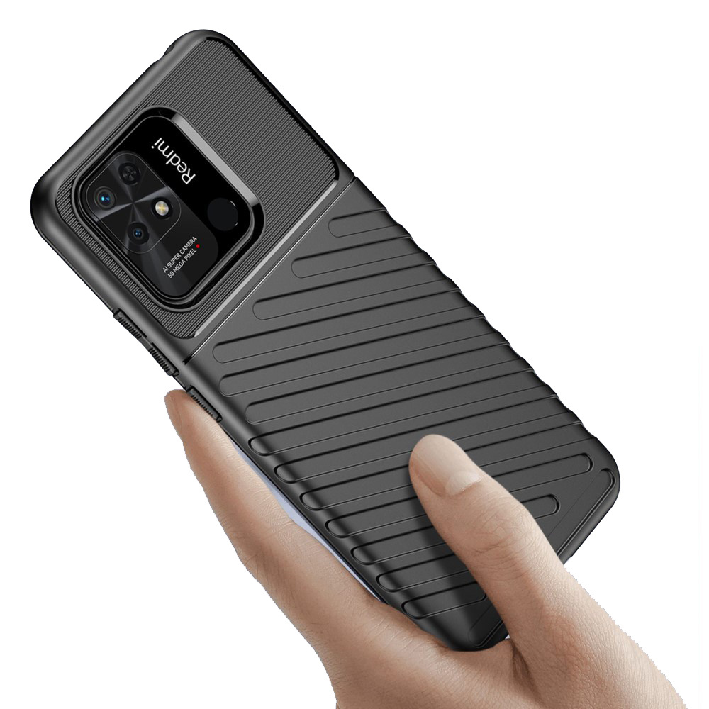 Schutzhülle Für Xiaomi Redmi 10c, Thunder, Schwarz