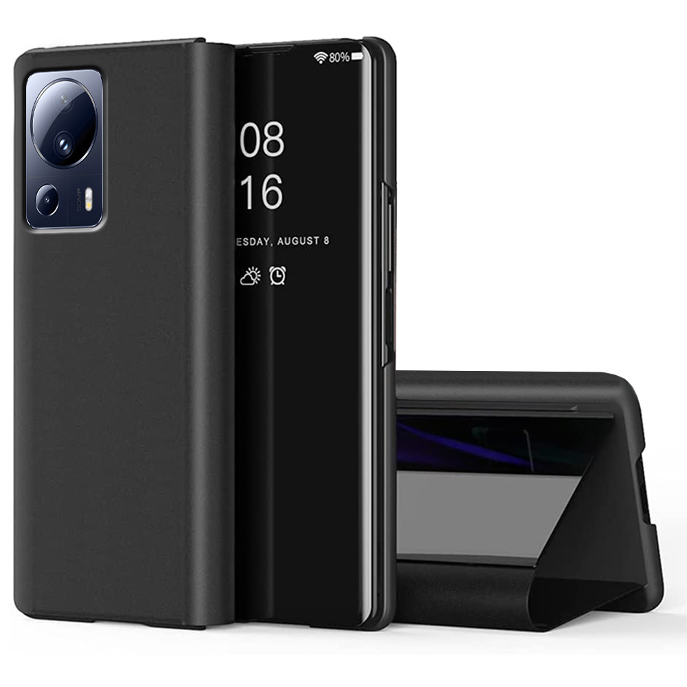 Schutzhülle Für Xiaomi 13 Lite, Clear View, Schwarz