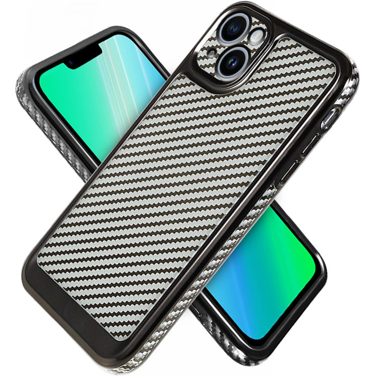 Iphone 14 Plus Carbon Slim Schutzhülle, Schwarz