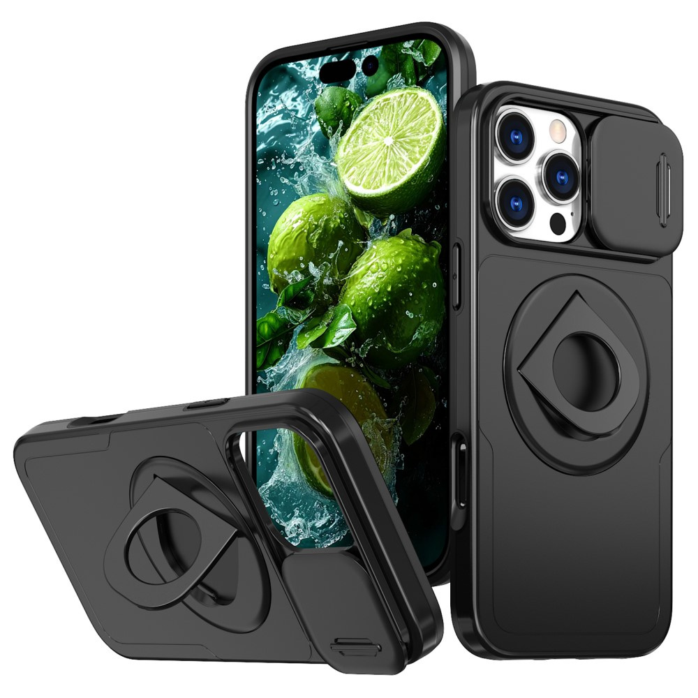 Iphone 16 Pro Max Militär-magnethülle Für Magsafe Schwarz