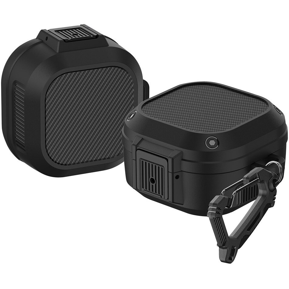 Samsung Galaxy Buds 2 / 2 Pro / Pro / Live Kopfhörer-hülle, Schwarz