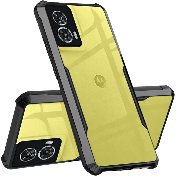 Schutzhülle Für Motorola Moto G85, Stoßfest, Hybrid, Schwarz