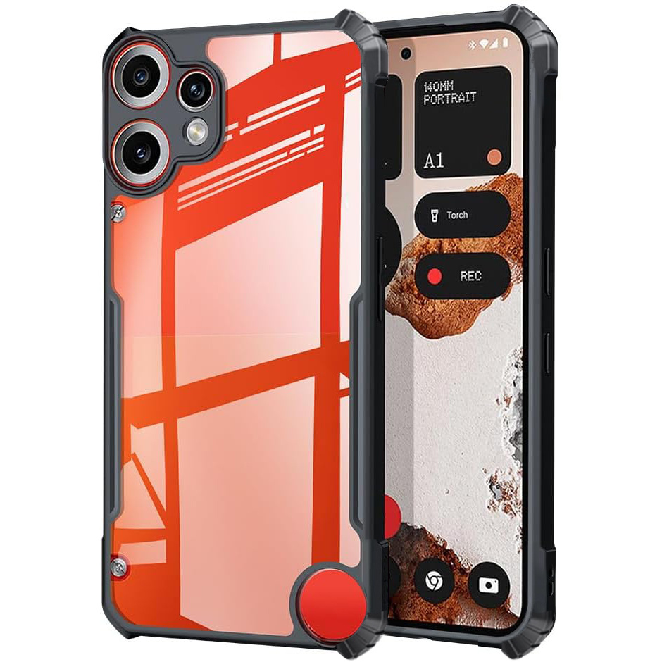 Schutzhülle Für Cmf Nothing Phone 2 Pro, Stoßfest, Hybrid, Schwarz