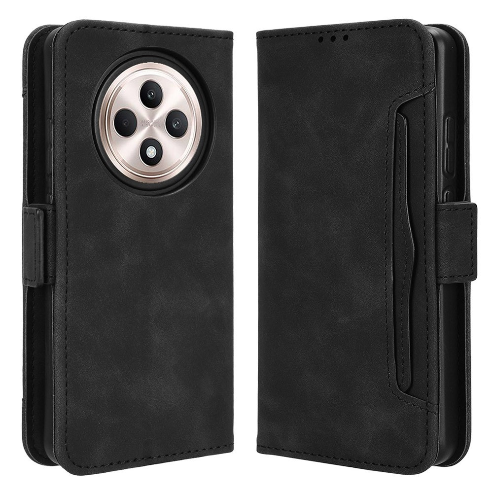 Klapphülle Für Oppo Reno 12fs / 12f, Mit Kartenfach, Schwarz