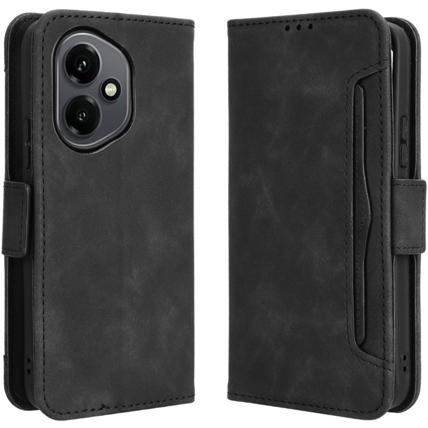 Klapphülle Für Honor 400 5g, Mit Kartenfach, Schwarz