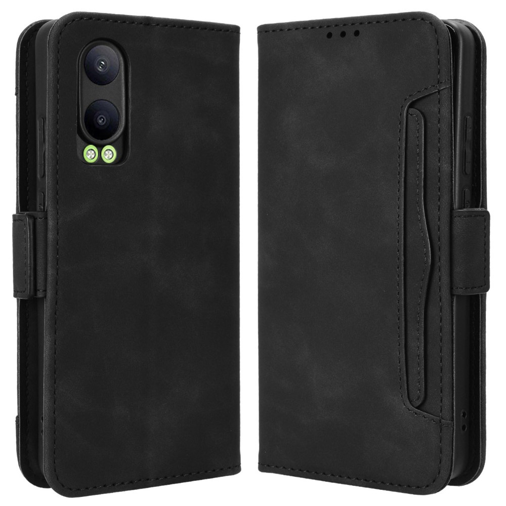 Klapphülle Für Oneplus Nord Ce4 Lite, Mit Kartenfach, Schwarz