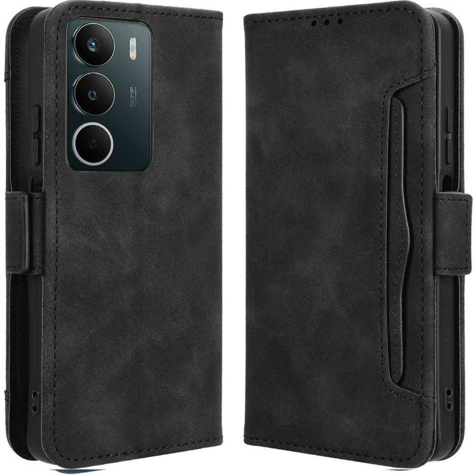 Klapphülle Für Realme C71, Mit Kartenfach, Schwarz