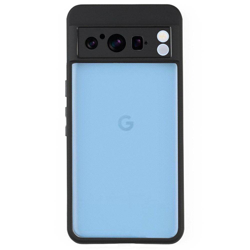 Google Pixel 8 Pro Fusion Hybrid Hülle, Schwarz
