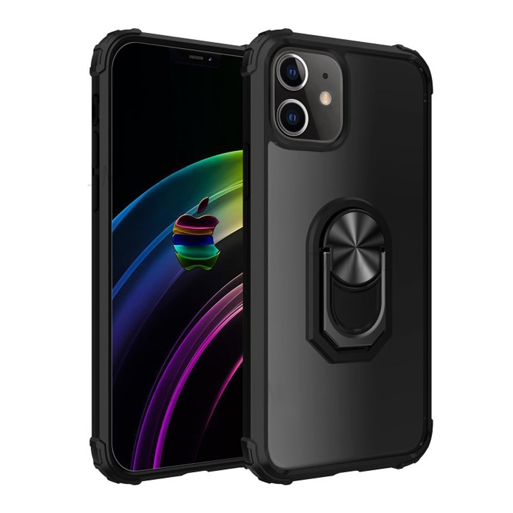 Hybrid Ring Hülle Für Iphone 12 Pro Max, Schwarz