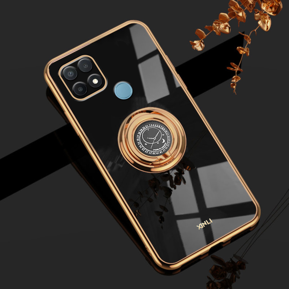Schutzhülle Für Oppo A15 / A15s, Electro Ring, Schwarz