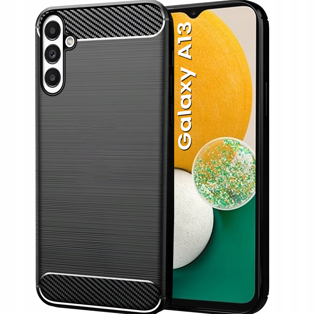Schutzhülle Für Samsung Galaxy A04s / A13 5g, Karbon, Schwarz