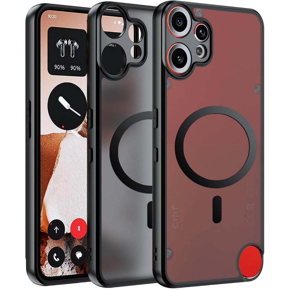 Schutzhülle Für Cmf Nothing Phone 2 Pro, Mit Magsafe-funktion, Matt Schwarz