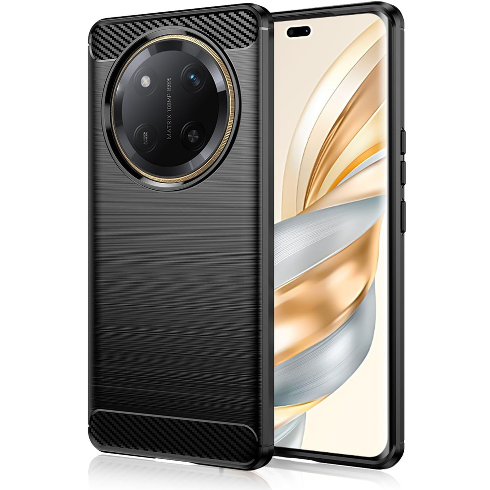 Schutzhülle Für Honor Magic 7 Lite, Carbon, Schwarz