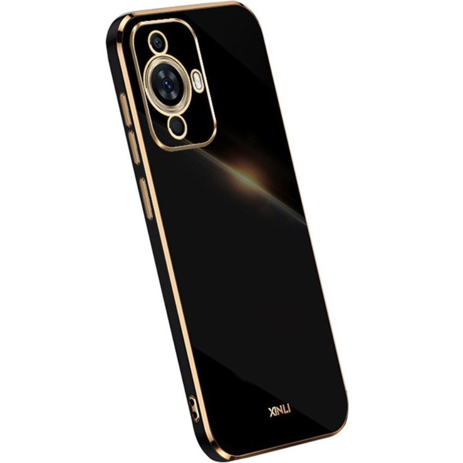 Huawei Nova 11 Pro Hülle, Glamour Camshield, Schwarz