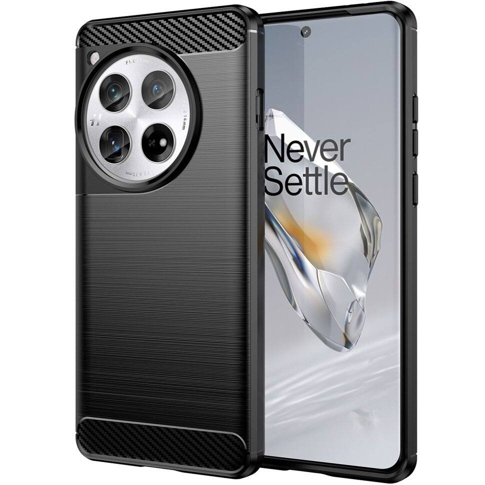 Schutzhülle Für Oneplus 12 5g, Carbon, Schwarz