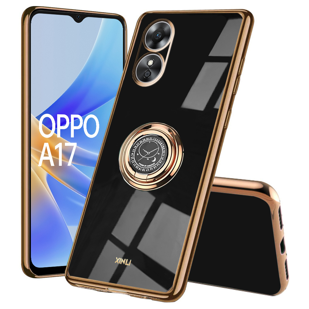 Schutzhülle Für Oppo A17, Electro Ring, Schwarz