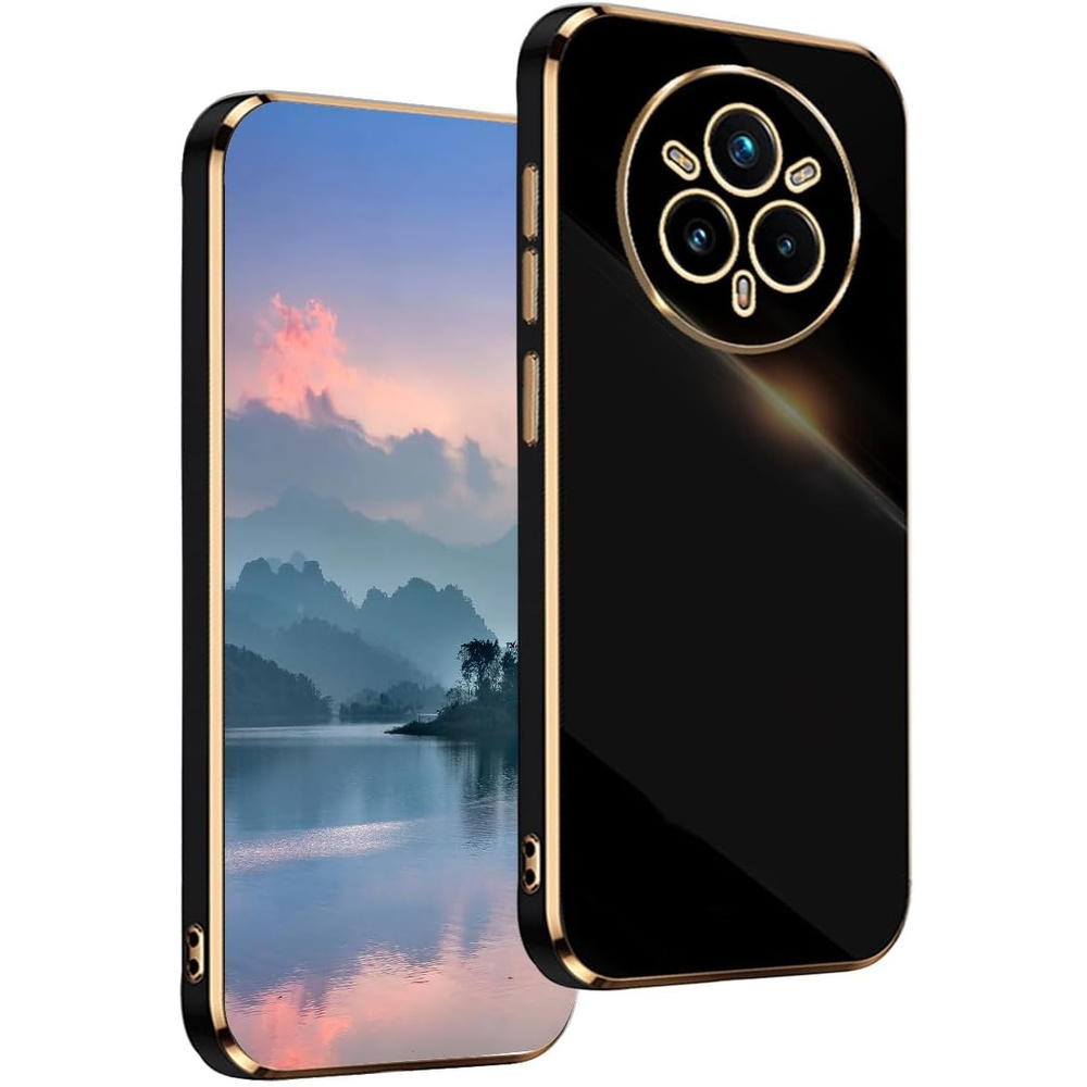 Realme 14 Pro+ 5g Glamour Camshield Hülle, Schwarz