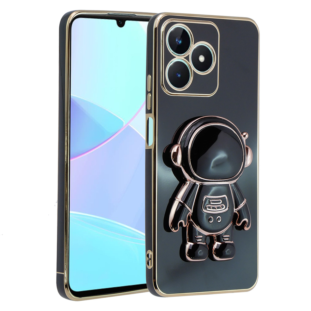 Realme C51 Astronaut Hülle, Schwarz