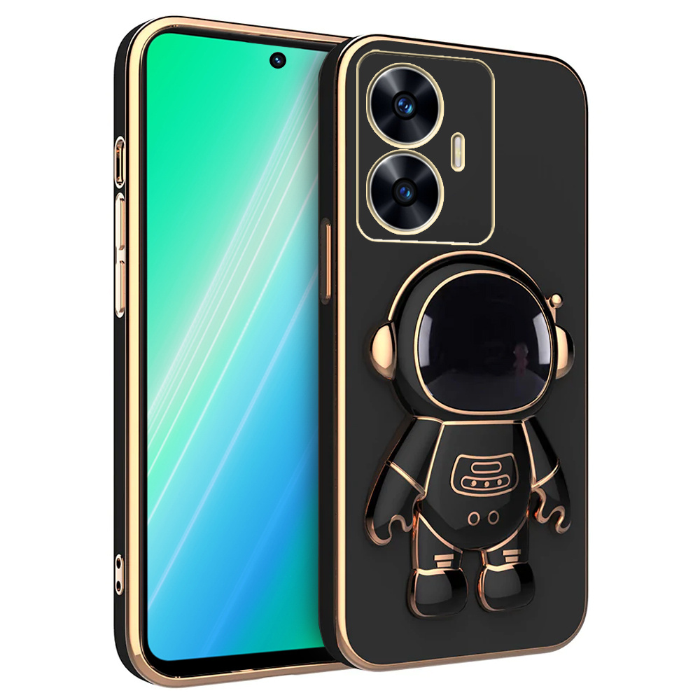 Realme C55 Astronaut Hülle, Schwarz