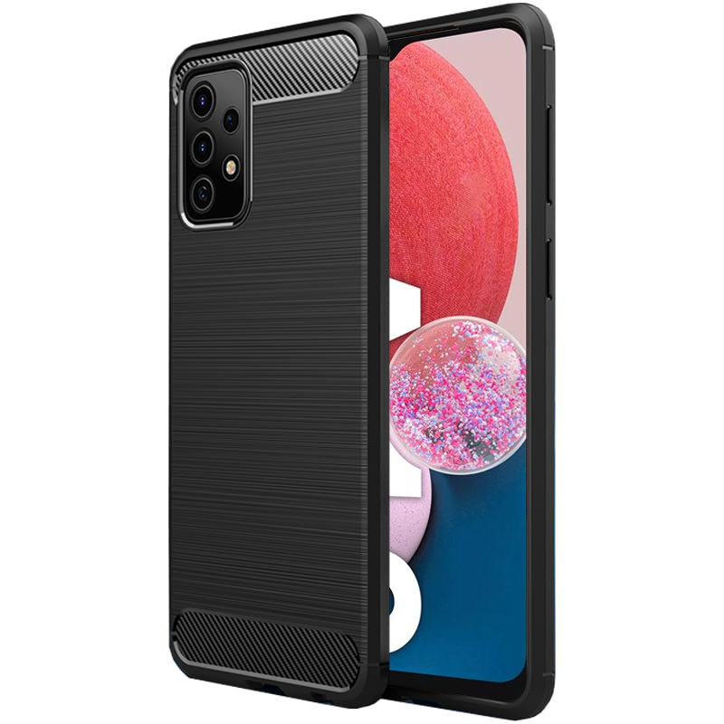 Schutzhülle Für Samsung Galaxy A13 4g, Karbon, Schwarz