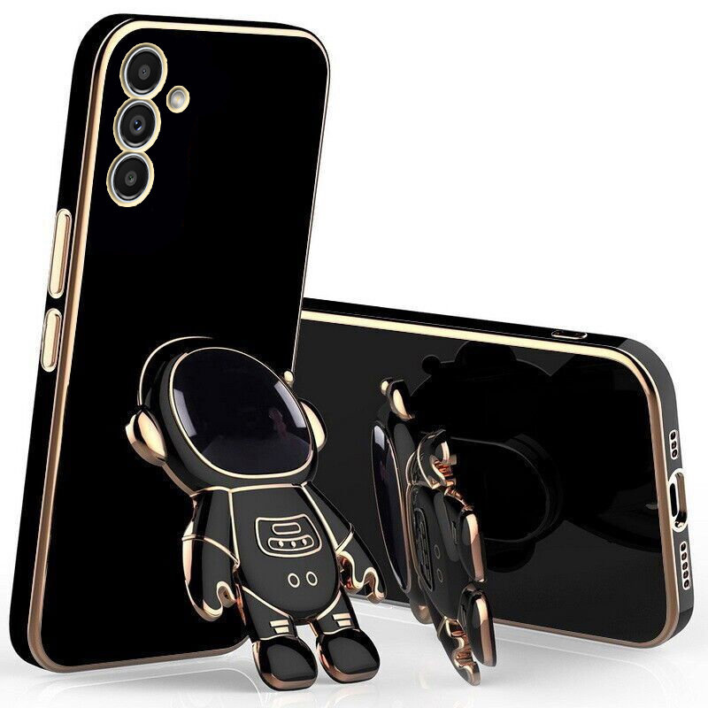 Samsung Galaxy A13 5g / A04s Hülle, Astronaut, Schwarz
