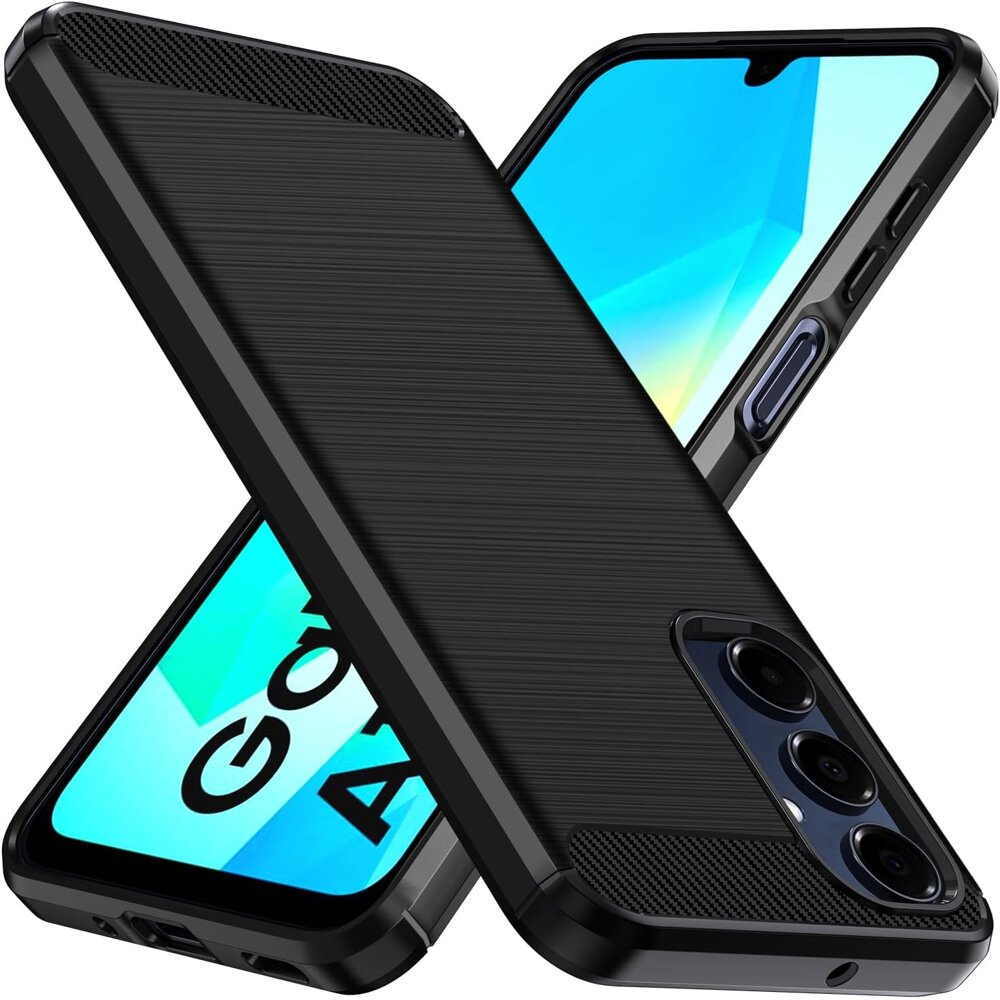 Schutzhülle Für Samsung Galaxy A16 / A16 5g, Carbon, Schwarz