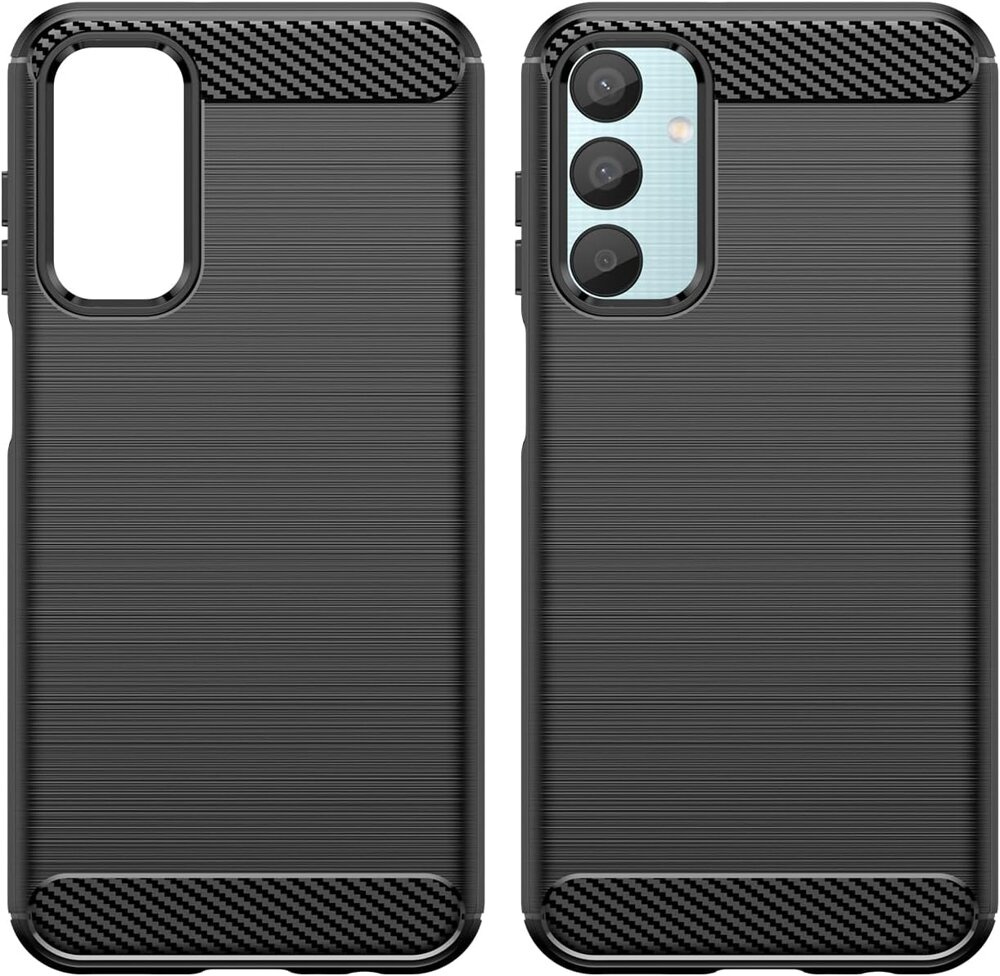Schutzhülle Für Samsung Galaxy M15 5g, Carbon, Schwarz