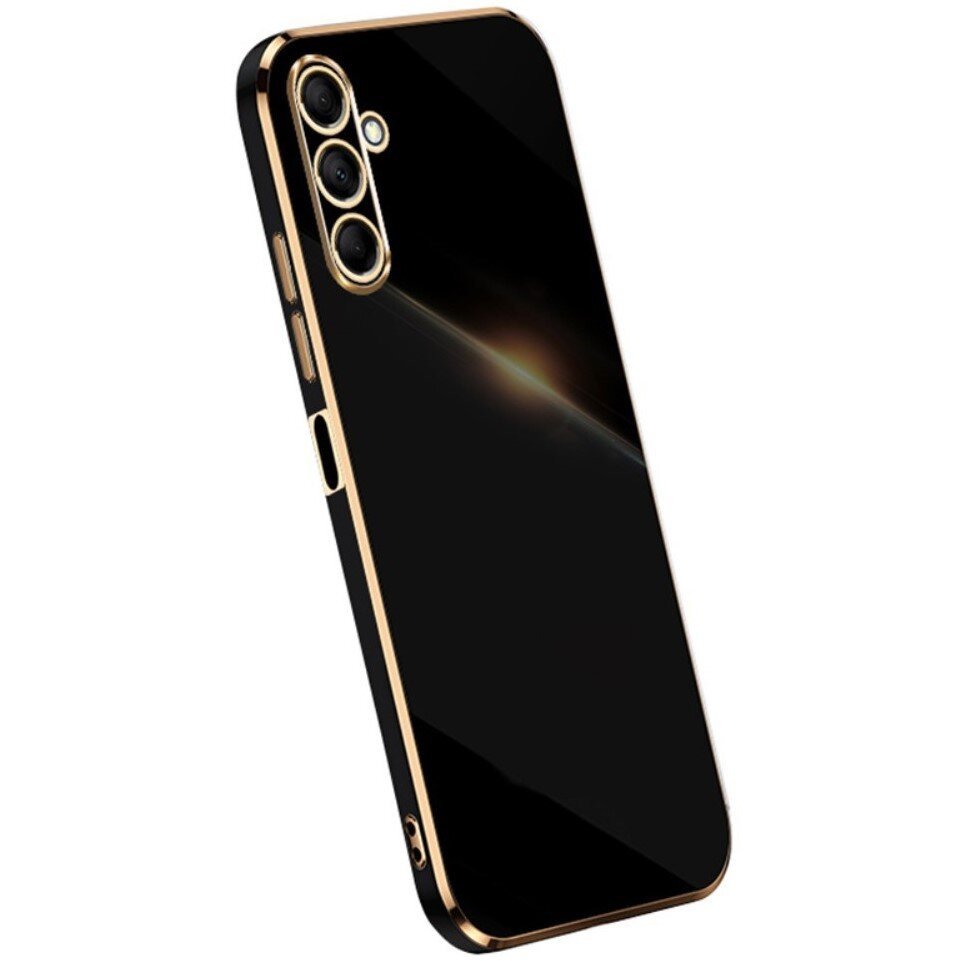 Schutzhülle Für Samsung Galaxy M15 5g, Glamour Camshield, Schwarz