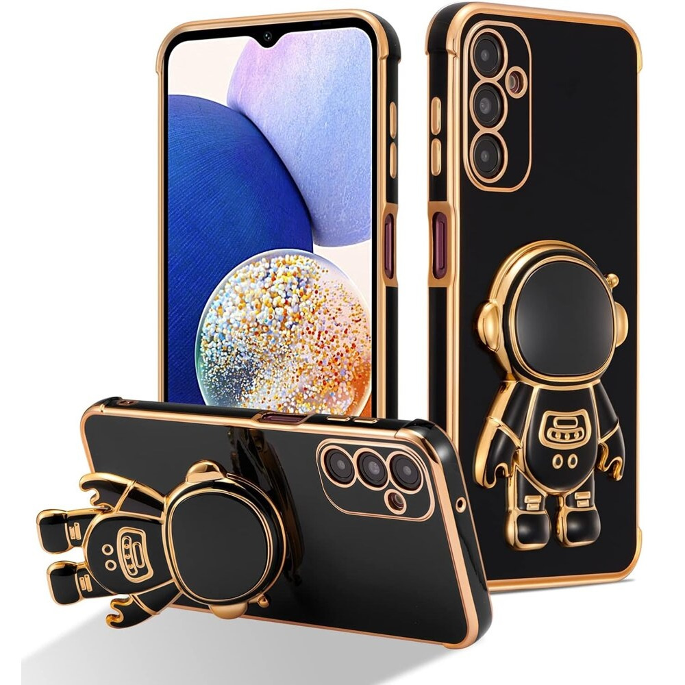 Samsung Galaxy M55 5g Hülle, Astronaut, Schwarz