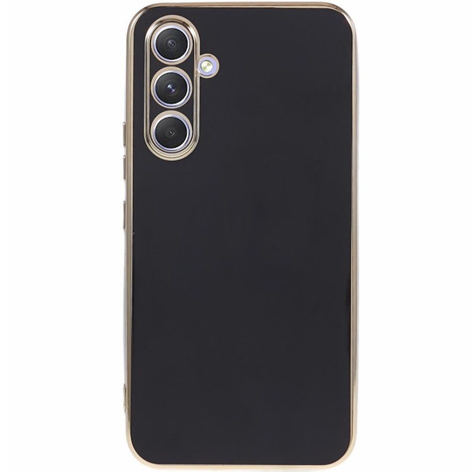 Schutzhülle Für Samsung Galaxy S23 Fe, Glamour Camshield, Schwarz