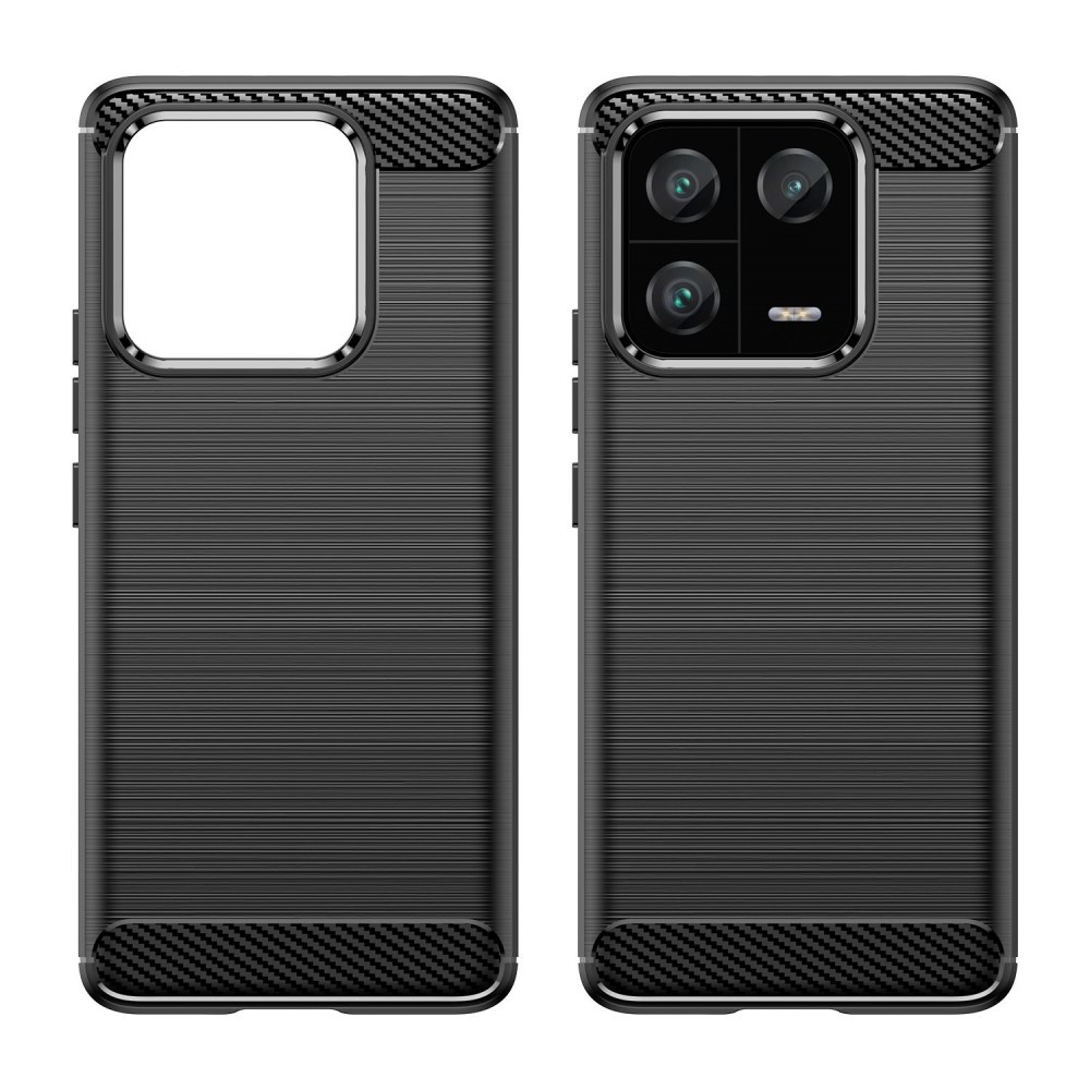 Schutzhülle Für Xiaomi 13 Pro, Karbon, Schwarz