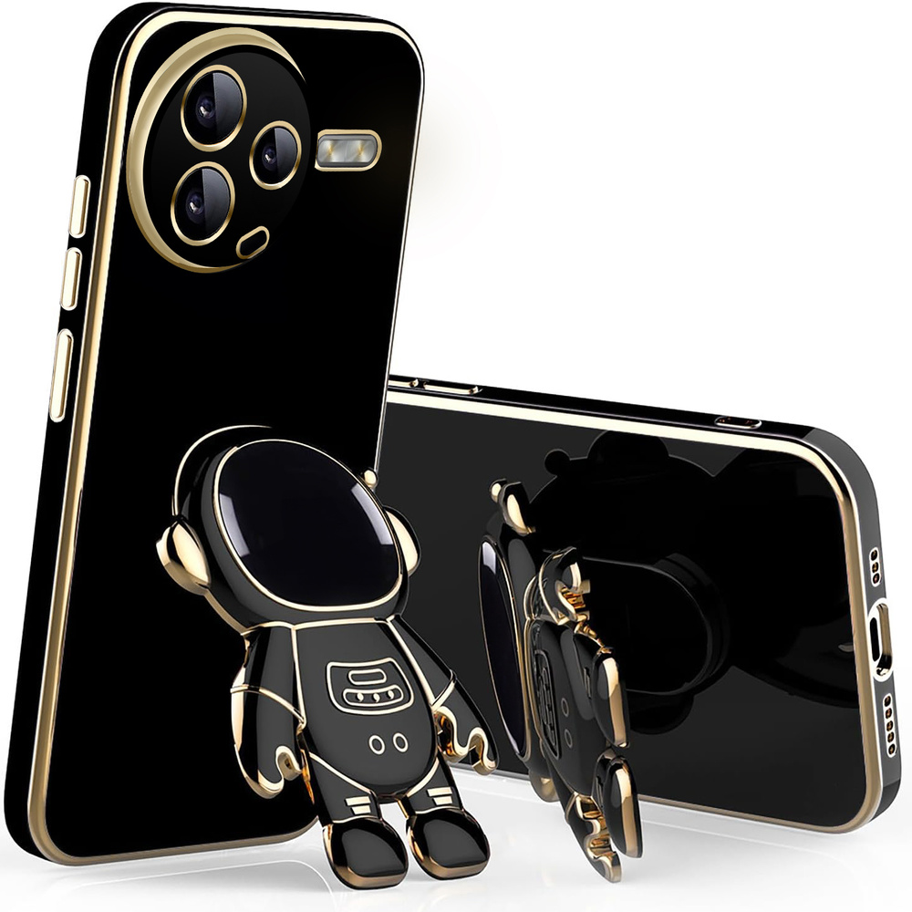 Schutzhülle Für Xiaomi Poco F7 Pro, Astronaut, Schwarz