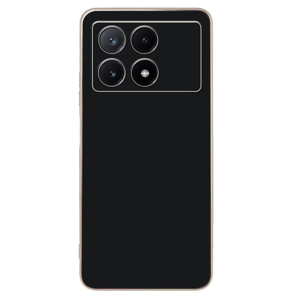 Schutzhülle Für Xiaomi Poco X6 Pro 5g, Glamour Camshield, Schwarz