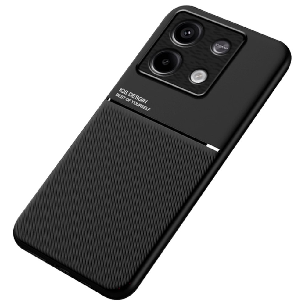 Schutzhülle Für Xiaomi Redmi Note 13 5g, Mit Magnetischer Halterung, Schwarz