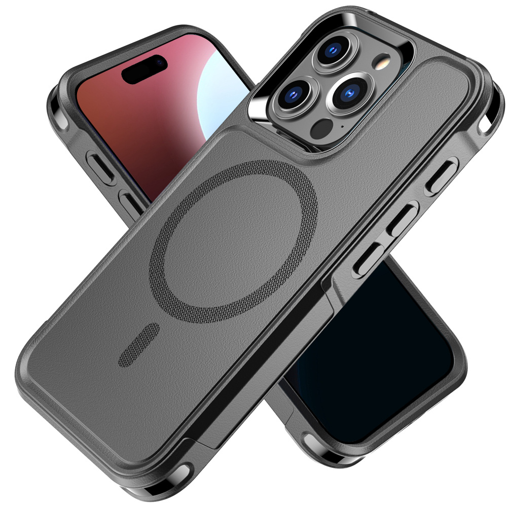 Iphone 16 Pro Hülle, Magforce Magsafe, Schwarz