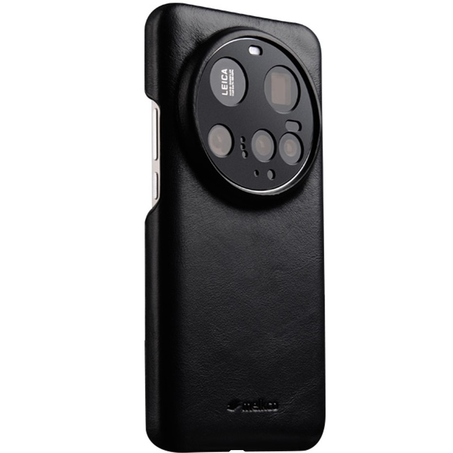 Melkco Hülle Für Xiaomi 15 Ultra, Leder, Schwarz