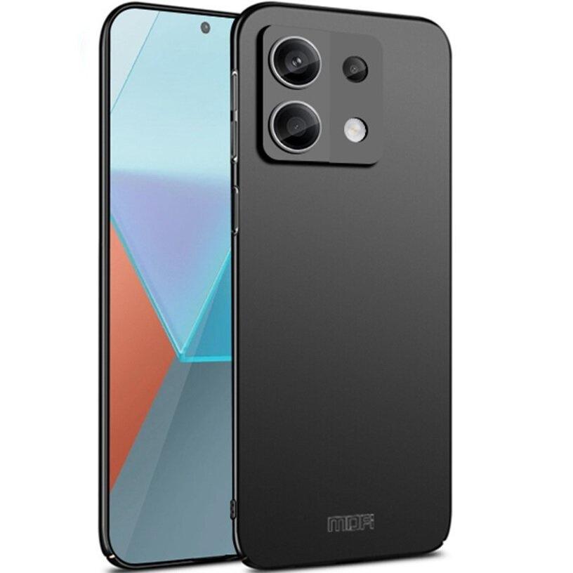Mofi-hülle Für Xiaomi Redmi Note 13 5g, Dünn, Schwarz