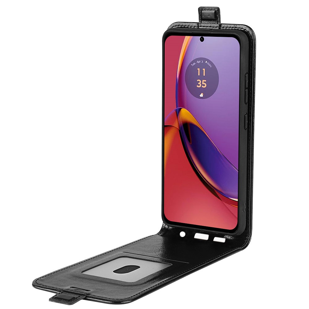 Klapphülle Für Motorola Moto G84, Flip, Schwarz