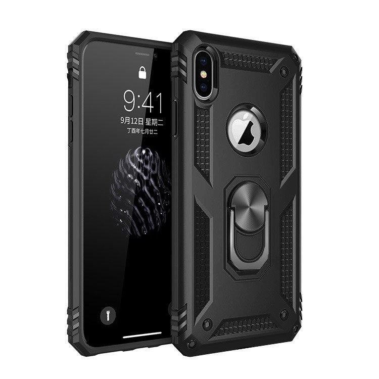 Nox Case Ring, Iphone Xr Schutzhülle, Schwarz