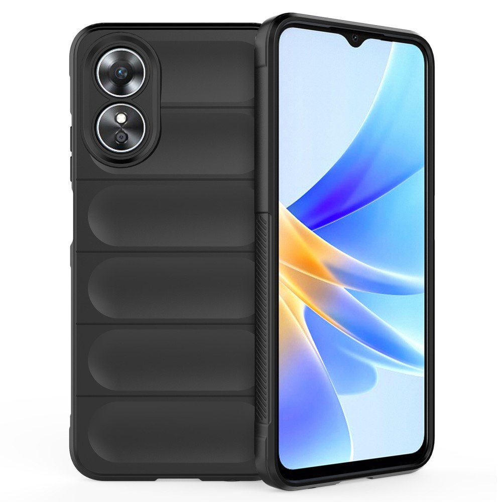 Oppo A17 Gaming-schutzhülle, Schwarz
