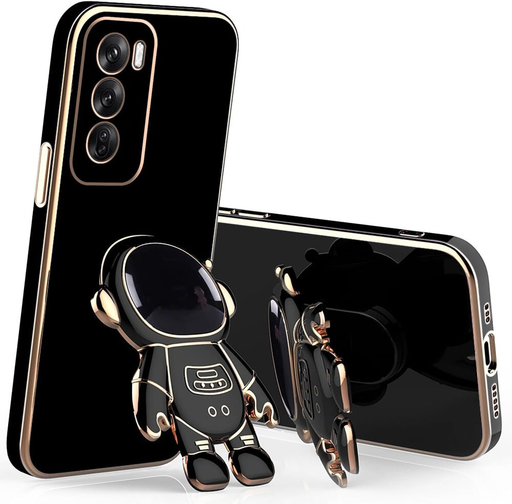 Schutzhülle Für Oppo Reno 12, Astronaut, Schwarz