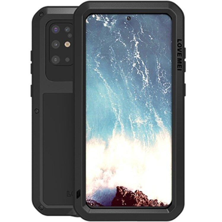 Love Mei Powerful Defender Schutzhülle Für Samsung Galaxy S20 Plus, Schwarz