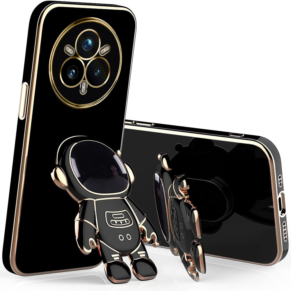 Realme 14 Pro+ 5g Astronauten-hülle, Schwarz