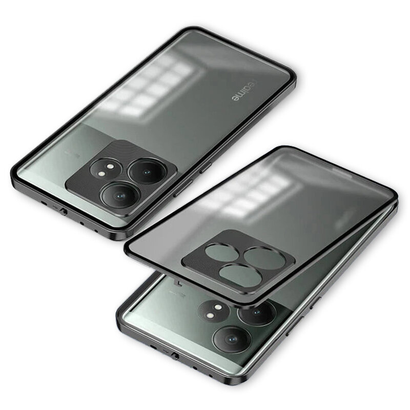 Schutzhülle Für Realme Gt 6 / 6t, Rahmenhülle, Schwarz
